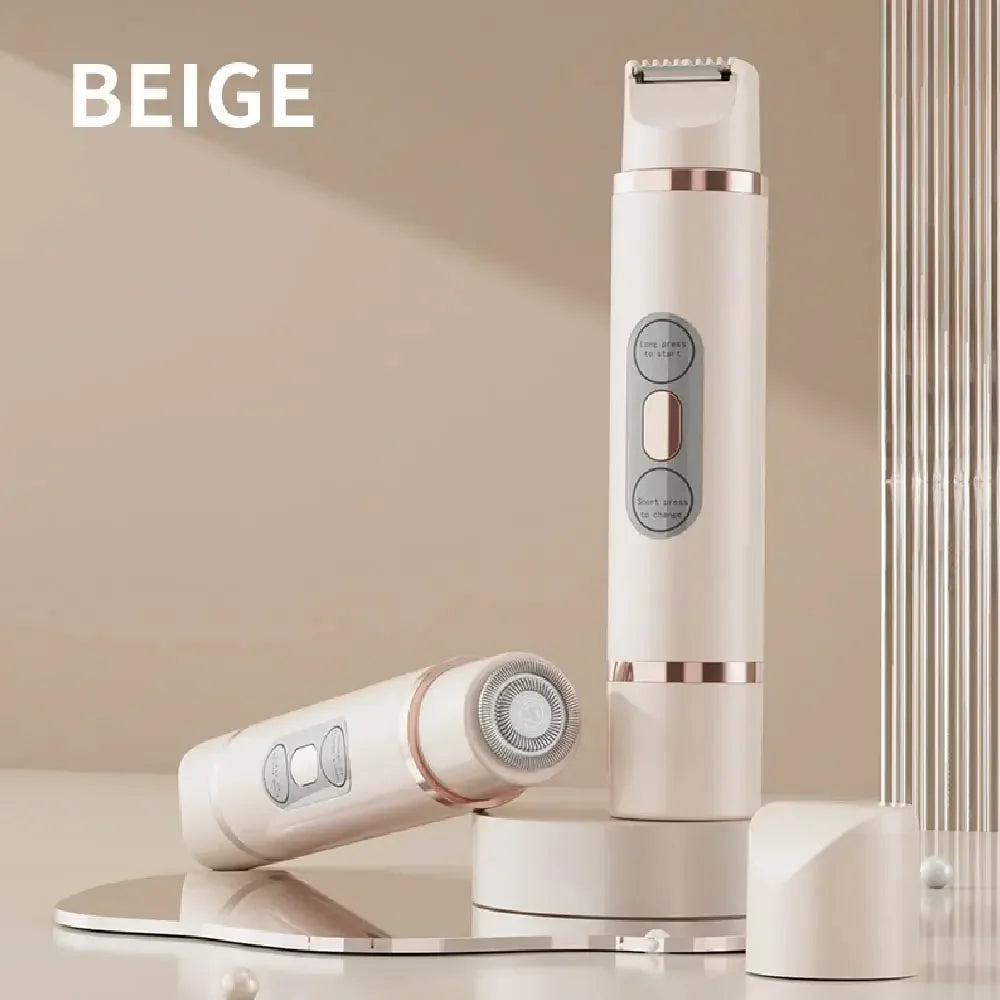 Electric hair trimmer for women 2-in-1 Electric razor Body hair trimming tools Hair removal tools Body shaver
