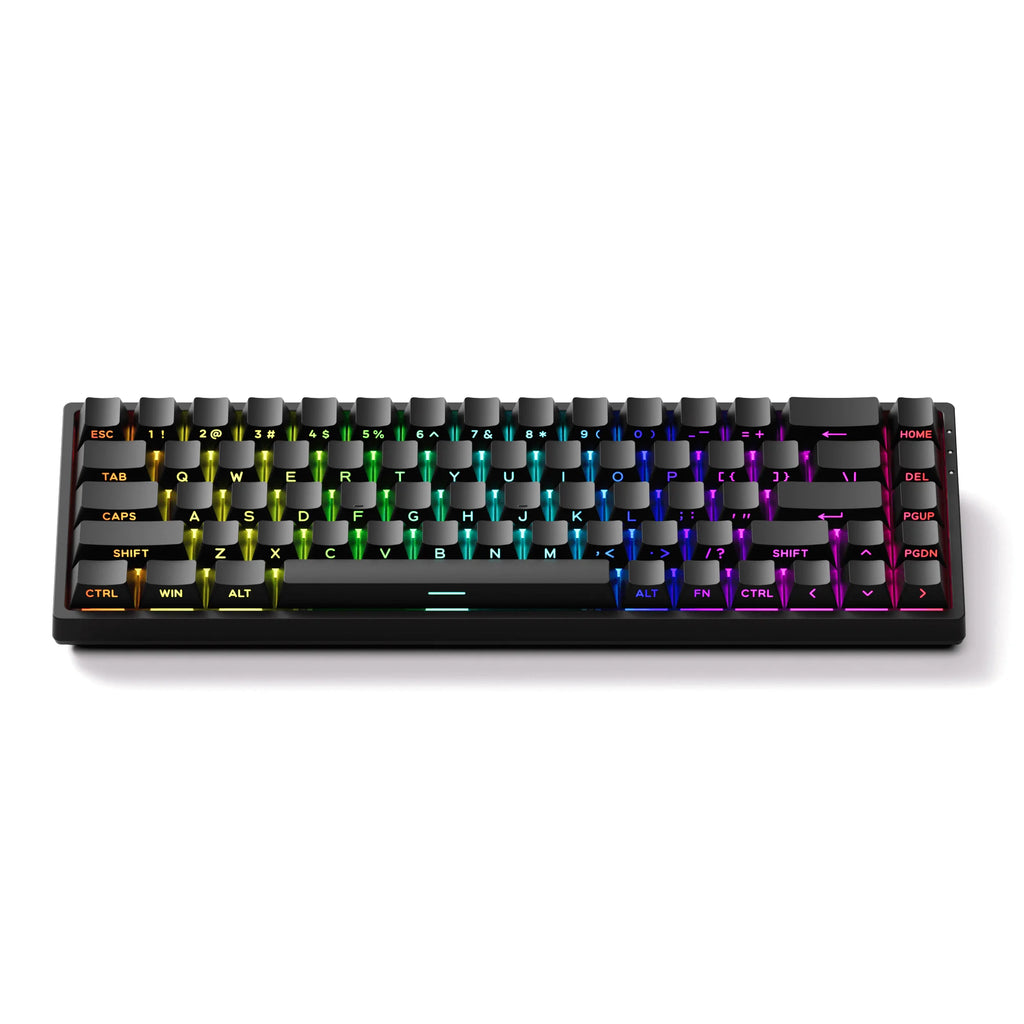 MonsGeek FUN68 HE Mechanical Keyboard 65% Magnetic Switch Rapid Trigger 0.005mm 8K ARGB Type-C/2.4g&BT Wireless Gaming Keyboard