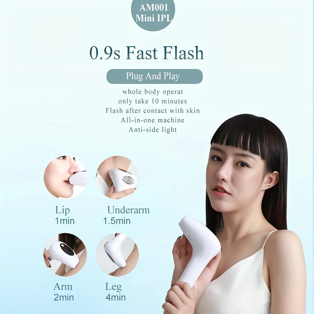 900000 Flashes Laser Epilator Instrume Permanent IPL Hair Removal Home Use Devices Ice Cool Painless Intense Pulsed Light