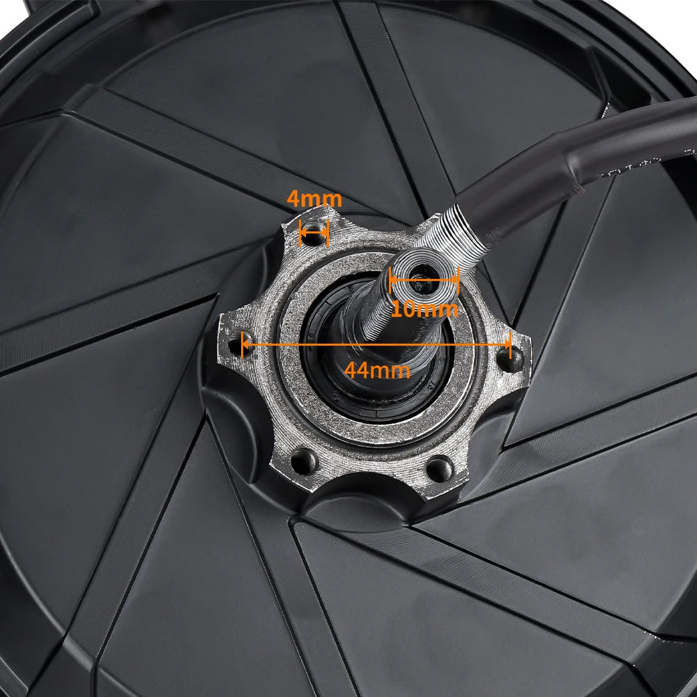 High Speed 14 inch Electric Bicycle Motor 36V-72v 1500W-3500W 120km/h Scooter Hub Motor High Speed Brushless Scooter Ebike