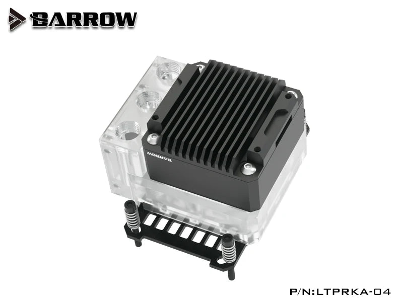 Barrow CPU Water Block with Integrated Pump Reservoir POM/Acrylic CPU Cooler for AMD AM3 AM4 AM5/INTEL 1700 1200 115X X99 Socke