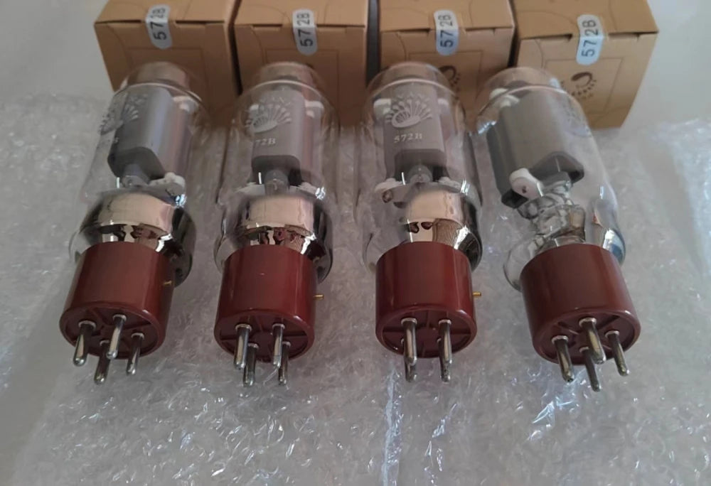 PSVANE 572B Vacuum Tube Replaces 572B HIFI Audio Valve Electronic Tube Amplifier Kit DIY Factory Test and Match Quad
