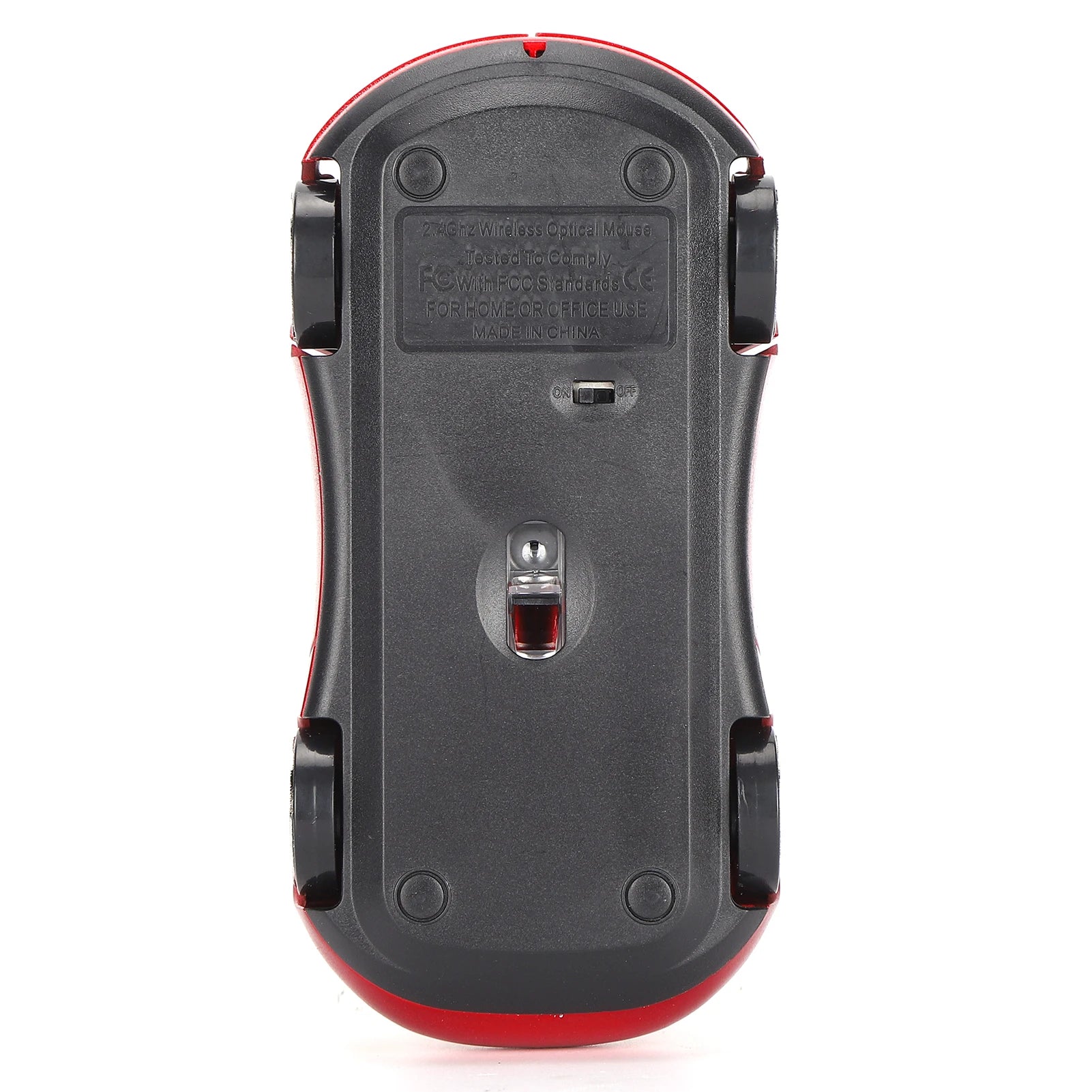 Wireless Mouse 2.4G Mini Car-Shaped Optical Mouse Suitable for Laptops, Tablets, and PC Office Use