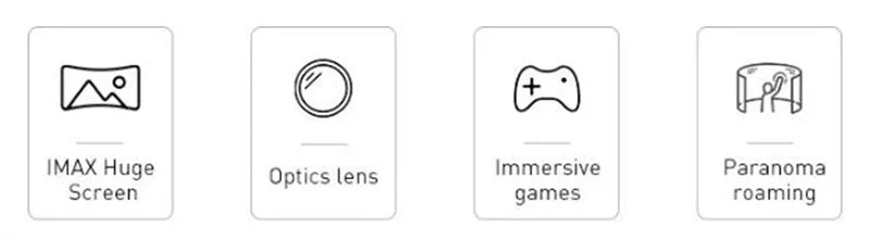 VR SHINECON Thousand Magic Mirror VR Glasses G04BS Bluetooth Headset Version 3D Virtual Reality Helmet Smartphone + Joystick