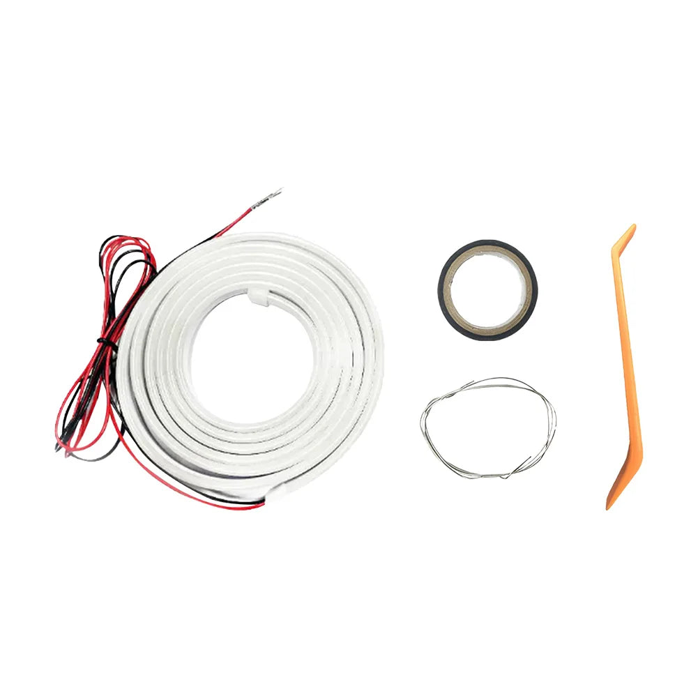 LED Dynamic Flowing Light Strip Self Adhesive Automatic Tail Box Light Car Trunk Ambient Lighting Strip for SUV Truck Decoration