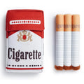 1set Cigarettes with Boxes Pet Vocalizations Durable Chew Toys Plush Toys Dogs Throwing Dolls Pet Supplies Gifts