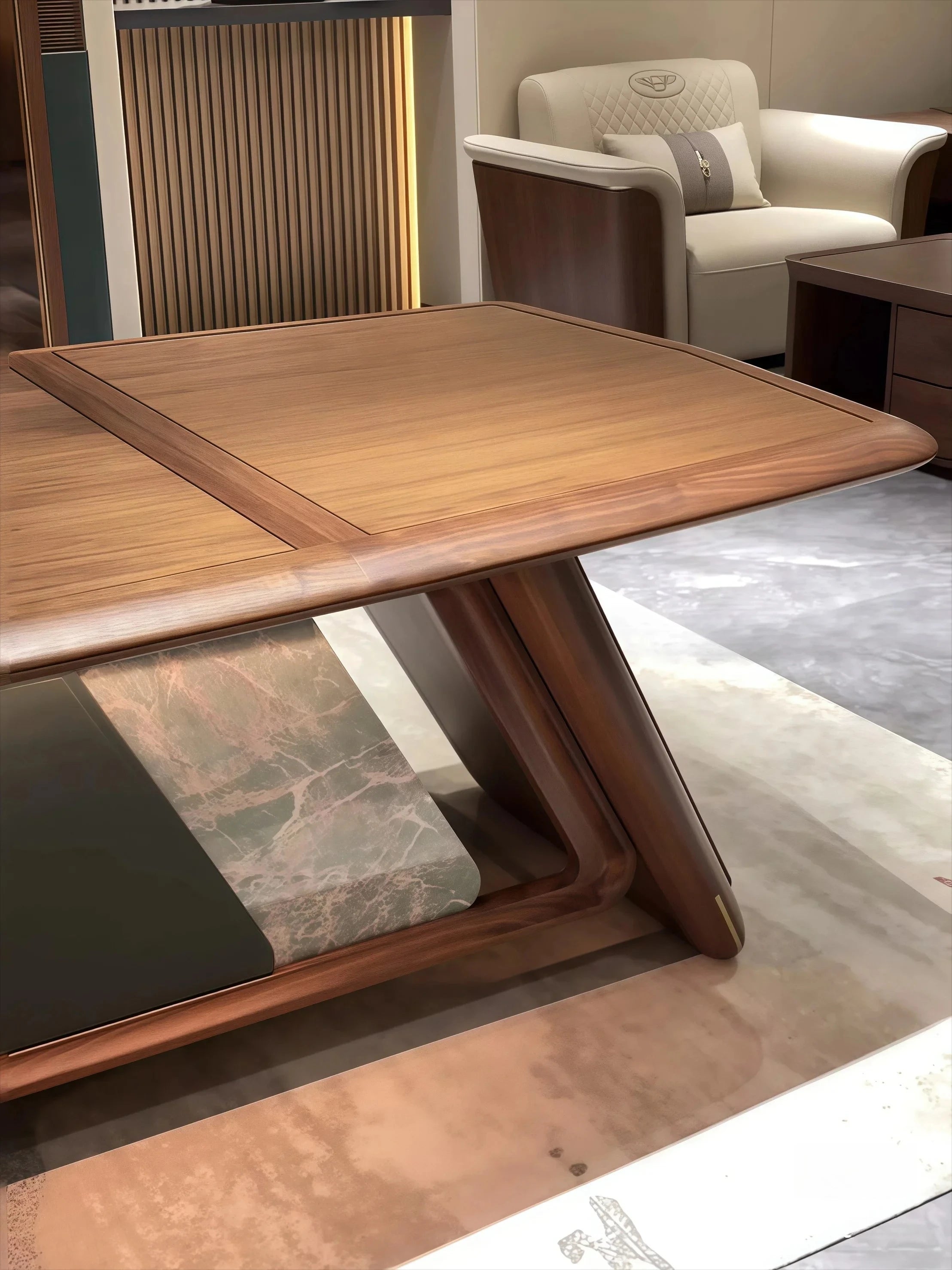 Storage Desktop Office Desk Writing Designer Height Organizer Office Desk Wooden Modern Luxury Mesa De Escritorio Furniture