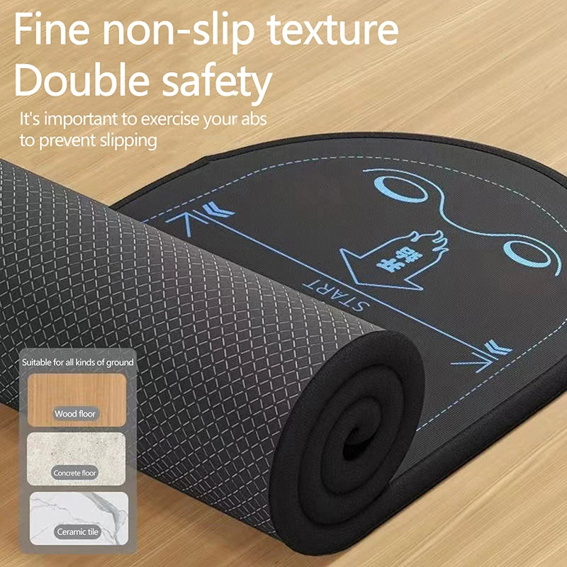 Yoga Mat Non Slip Shock Absorber Thick Kneeling Mat Kneeling Pads Reusable Gym Mat For Women Men Home Pilates Floor Workouts