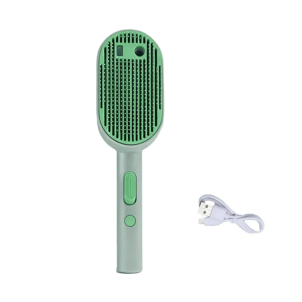 Pet Grooming Tool USB Charging Pet Spray Hair Comb Portable Professional Pet Steam Brush Efficiently Cat Spray Brush Bathing