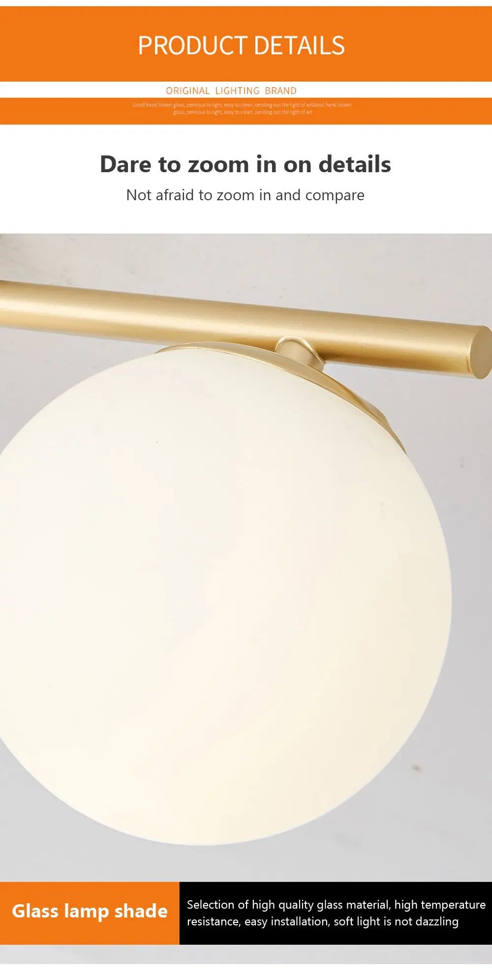 LED G9/E27 Wall Lamp Milky White Glass Ceiling Light Gold and Black Corridor and Passageway Light Minimalist Modern LED Lighting