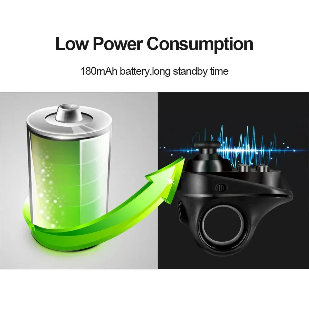 R1 Bluetooth-compatible VR Remote Controller Ring Shape for IOS Android Phone VR Headset for Android and IOS System
