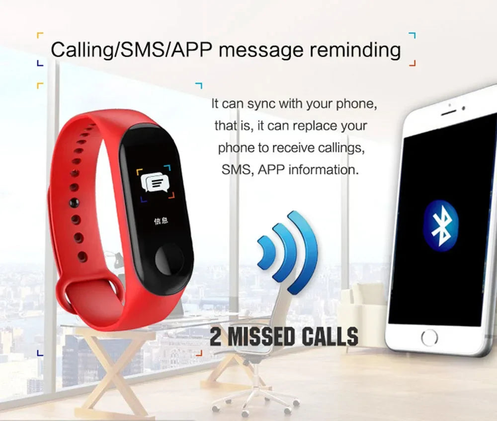 Smart Watch Kids Watches For Girls Boys Sport Bracelet Child Wristband wristband Fitness Tracker Children Smartwatch Waterproof