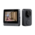 4.3 Inch IPS Screen Doorbell 2.4G Wireless Visual Intercom Doorbell Wireless Smart Video Monitoring Intelligent Doorbell Two-Way