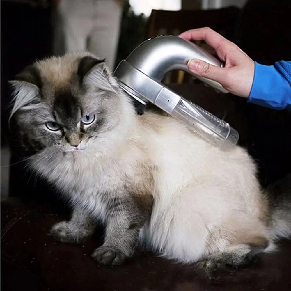 New Pet Cat Dog Hair Fur Remover Grooming Brush Trimmer Comb Electric Vacuum Cleaner Hair Sucker Dog Accessories Beauty Tools