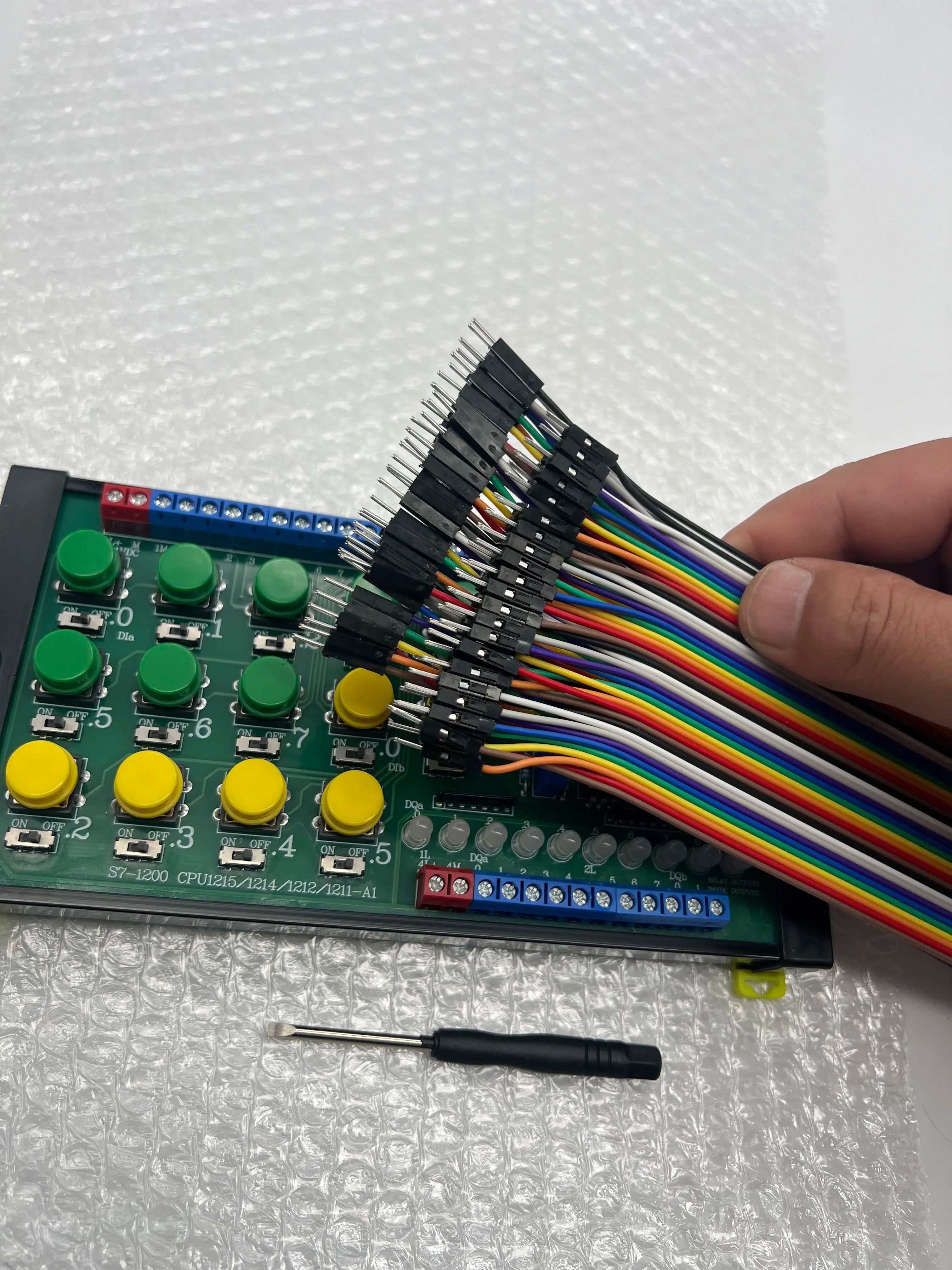 Suitable for S7-1200 PLC/CPU 1211C 1212C 1214C 1215C debugging simulation board