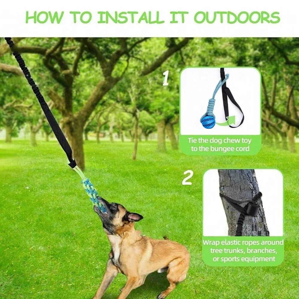 3Pcs Pet Dog Toys for Large Small Dogs Toy Interactive Cotton Rope and Ball Dogs Teeth Cleaning Chew Toy Pet Accessories