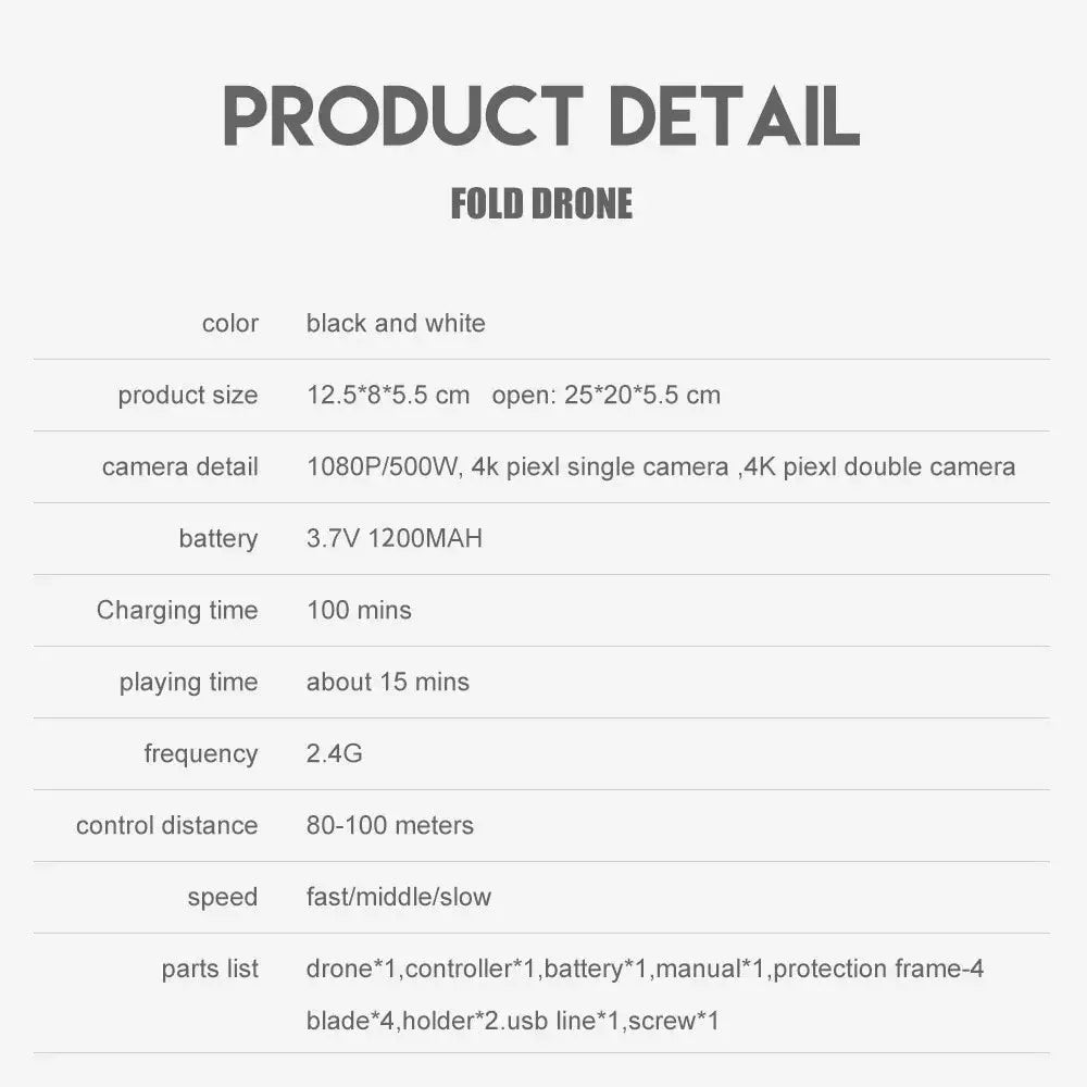 Hot-Selling E88 Smart Drone, One-Click Takeoff, Dual Camera with Stunts, Perfect for Beginners- Ideal Birthday and Holiday Gift