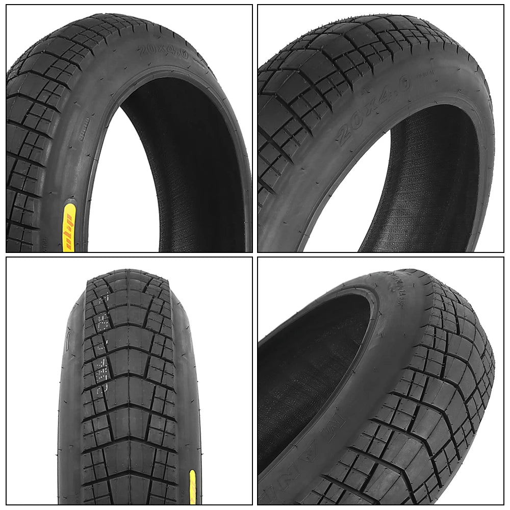 Anti-Slip Fat Tire 20x4.0 Inch Electric Fat Bike Snow Beach Bicycle Tire for Electric Bicycle 20*4.0 Fat Tire Parts Accessories
