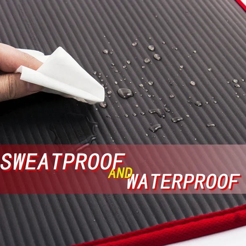 10MM Extra Thick 183cmX61cm Yoga Mats NRB Non-slip Exercise Mat Fitness Tasteless Pilates Workout Gym Mats With Bandage