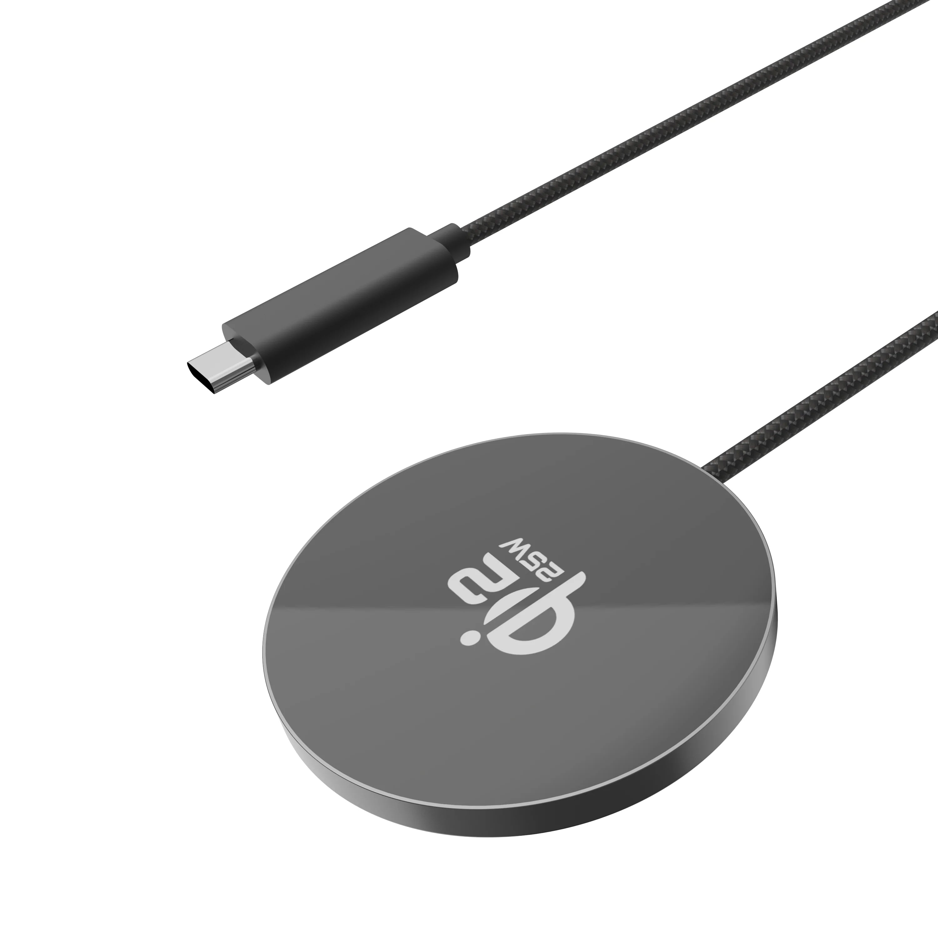 2025 New Qi2.2 magnetic charger for Magsafe 25W super wireless fast charging for iPhone 17 16 15 14 13 12