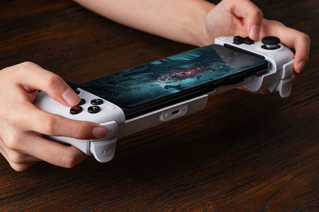8BitDo Ultimate Bluetooth Mobile Game Controller，Gamepad with Hall Effect Joysticks Triggers for Android Smartphones and Tablets