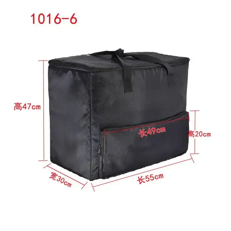 Desktop Computer Bag Micro Host Case Protective Case Monitor Screen Storage, Keyboard Thickened Waterproof Bag