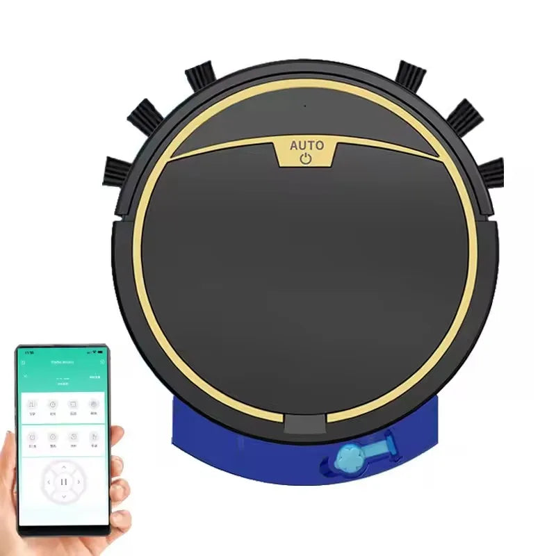 Smart Vacuum Cleaner Robot Household Automatic App Control 2800PA Suction Quiet Wet Dry Floor Sweep Mopping Cleaning Machine