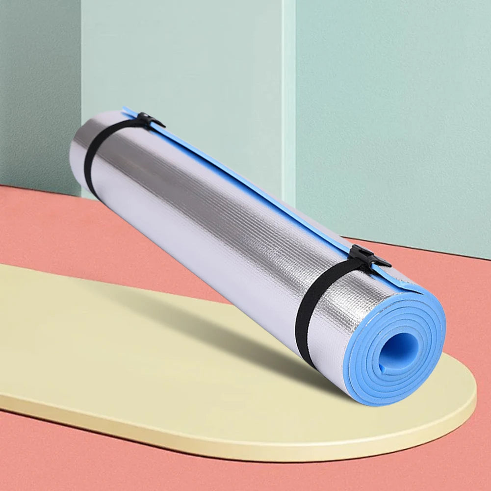 10mm Yoga Mat Anti-skid Sports Exercise Mat Moistureproof Thickened Camping Picnic Mat EVA Foam Sleeping Pad for Yoga & Pilates