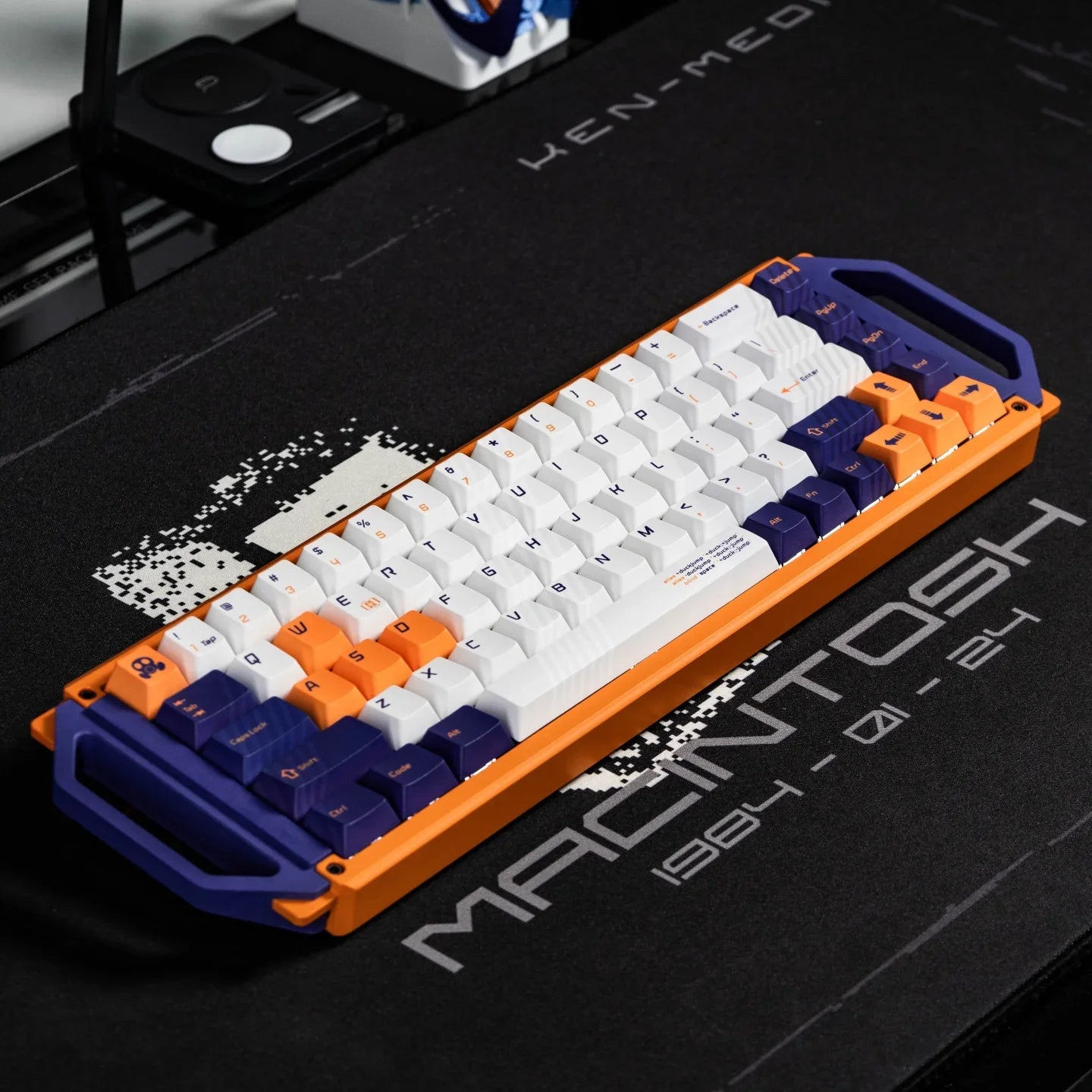 Angry Miao MECHA 65 Gaming Mechanical Keyboard 1MS Low Latency Wireless 1000hz Polling Rate 65 Layout HiFi Switch Aluminum shell
