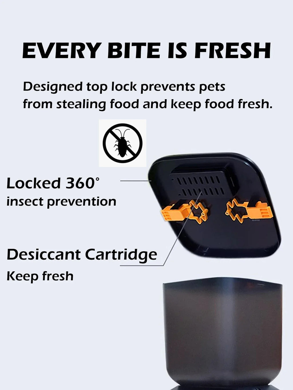 Automatic Dog Feeders with Camera 1080P HD 5G WiFi Pet Feeder Tuya APP Control Automatic Cat Dog Food Dispenser Furpipi