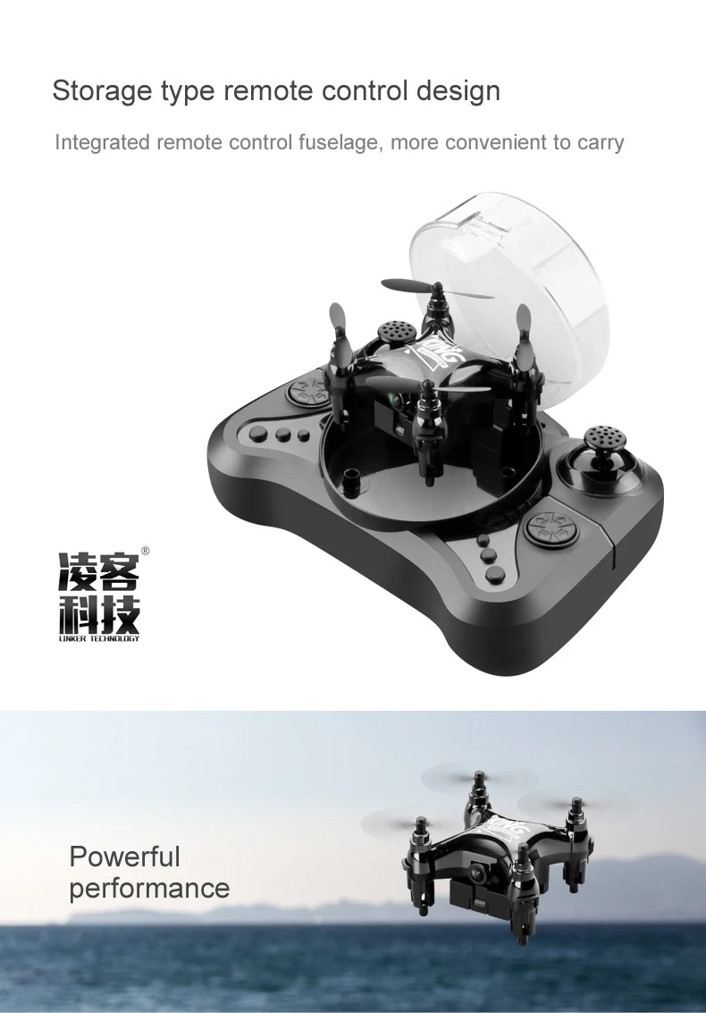 Newest Mini Drone Movie Quality Photography Remote Control Aircraft Aircraft Helicopter Kid Children's Toy Gift
