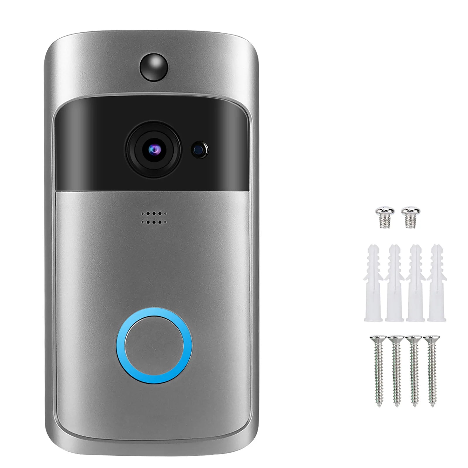 Door Phone System Wifi Video Doorbell Smart Wifi Video Intercom Wireless Infrared Doorbell Doorphone Access System Door Camera