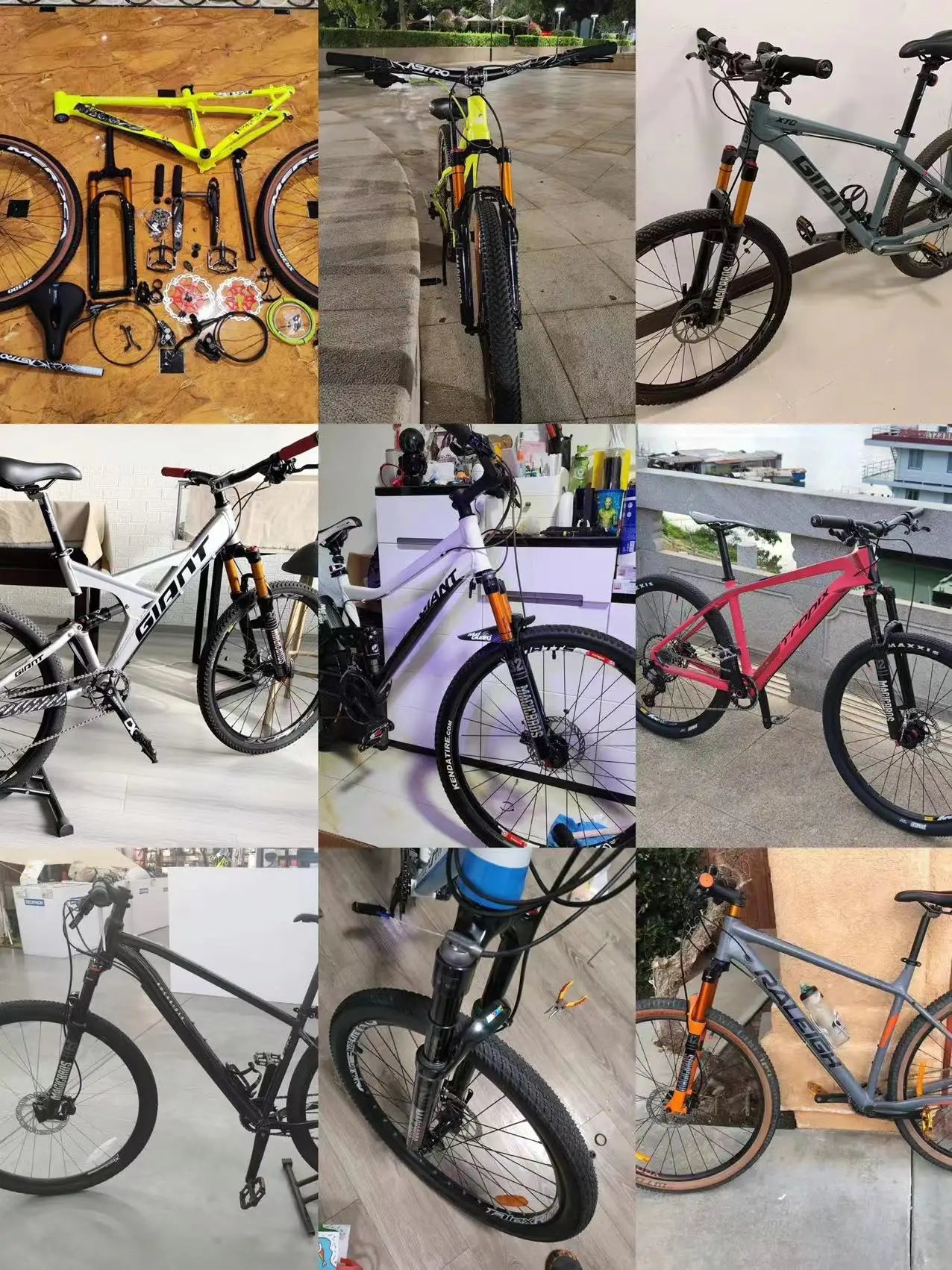 20x4.0 26*4.0 Dual Crown Motor Fork QR 9*135mm 15*135mm Beach Snow Bike Electric Fat Tire Bike Motorcycle Double Crown Air Fork