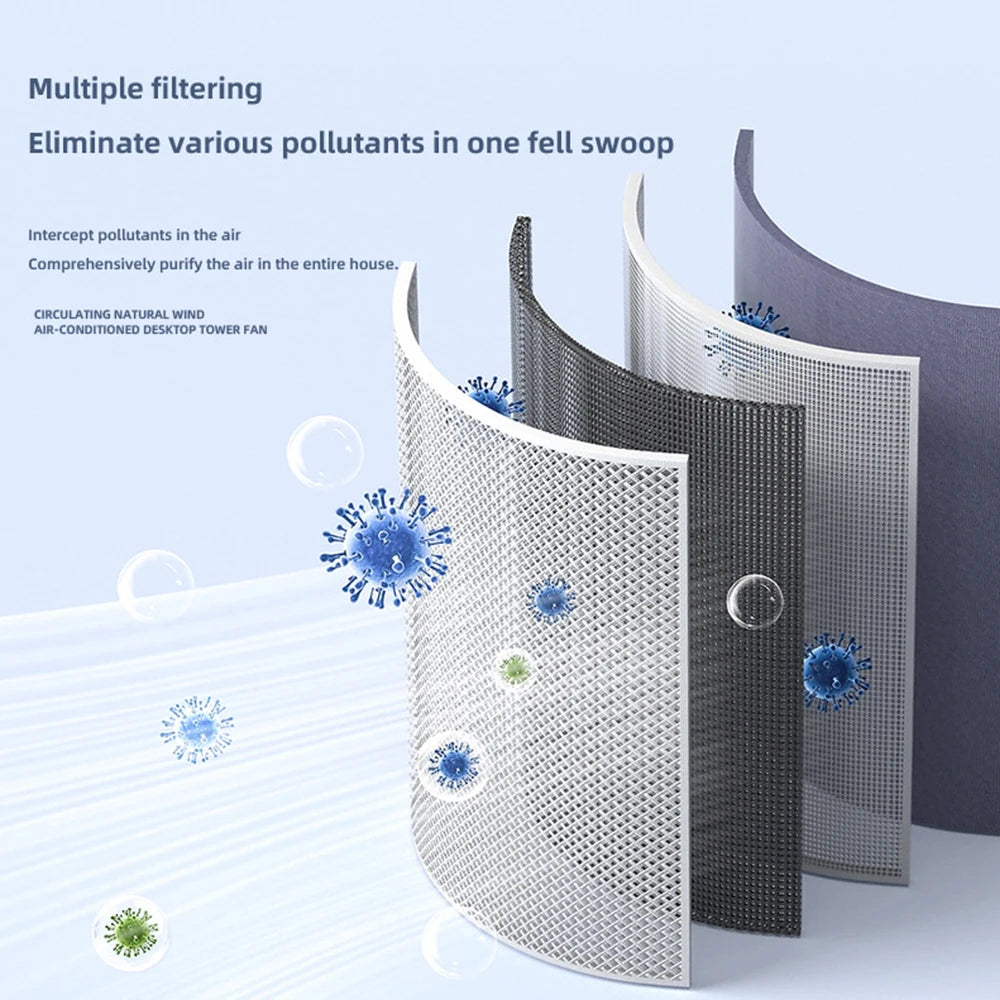 Mini Desktop Air Purifier HEPA Filter With Negative Ion Technology Eliminates Formaldehyde Odors Smoke And Dust Particles