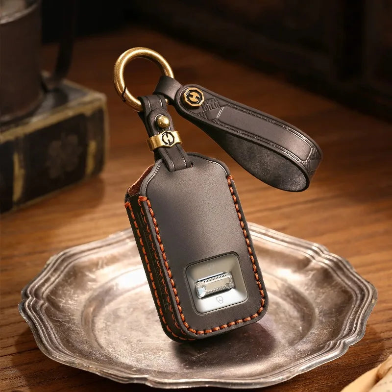 For Geely ZEEKR 9X 2025 2026 Key Fob Cover Full Coverage Car Key Case Protective Case Shell Car Keychain Interior Accessories