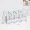Desktop Organizer Save Space Handle Bookends Transparent Durable Divider Book Stand Simple Display Desk Storage Rack Minimalism