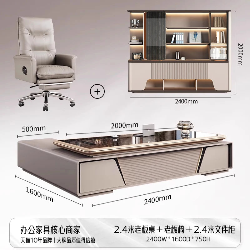 Bedroom Computer Office Desk Cheap Computer Gaming Drawer Conference Office Desk Reception Space Saving Tavolo Office Furniture