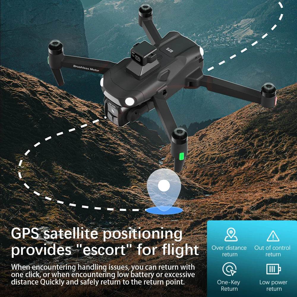 For Genuine A1R 3S 5G Screen-Controlled Drone with Laser 360 Obstacle Avoidance GPS Return Home 8K Camera for Aerial Photography