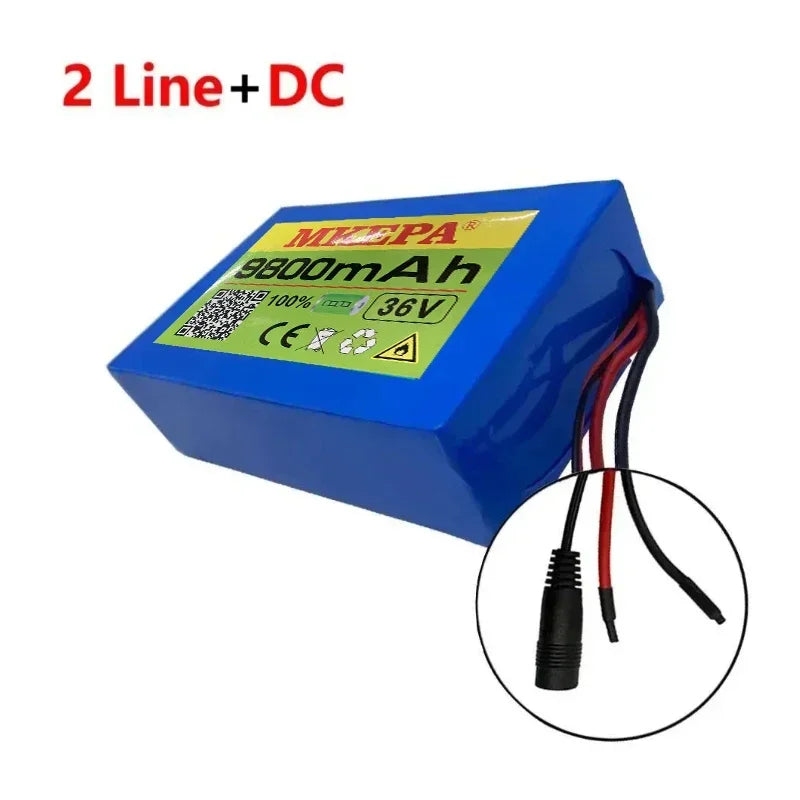 NEW 36V Electric scooter battery 10S2P 18650 Lithium Battery Pack 42V City Coco Cooter Vehicle Battery with BMS