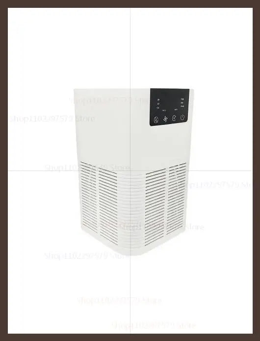 2025 Smart Portable Air Purifier Negative Ion Deodorizer for Bathroom Pets Smoke Odor Cleaner Compact Air Filter for Home Office