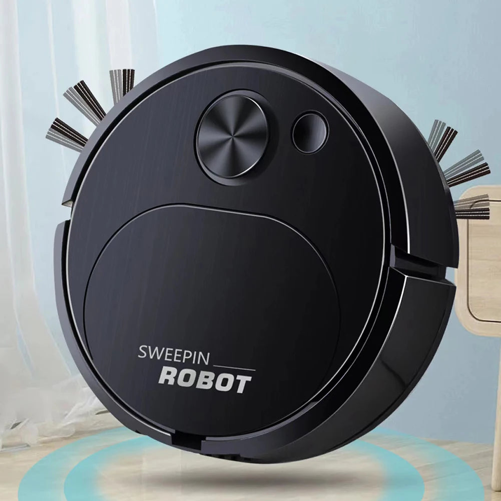 Smart Robotic Vacuum Cleaner with Mop For Ultra Thin Profile Designed for Pet Hair Management Rechargeable Battery for Cleaning