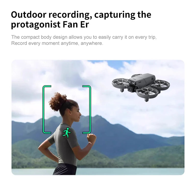 D36 Drone 4K HD Aerial Photography Dual Cameras Screen RC Quadcopter with Dynamic Lighting Optical Flow UAV Toys Gifts