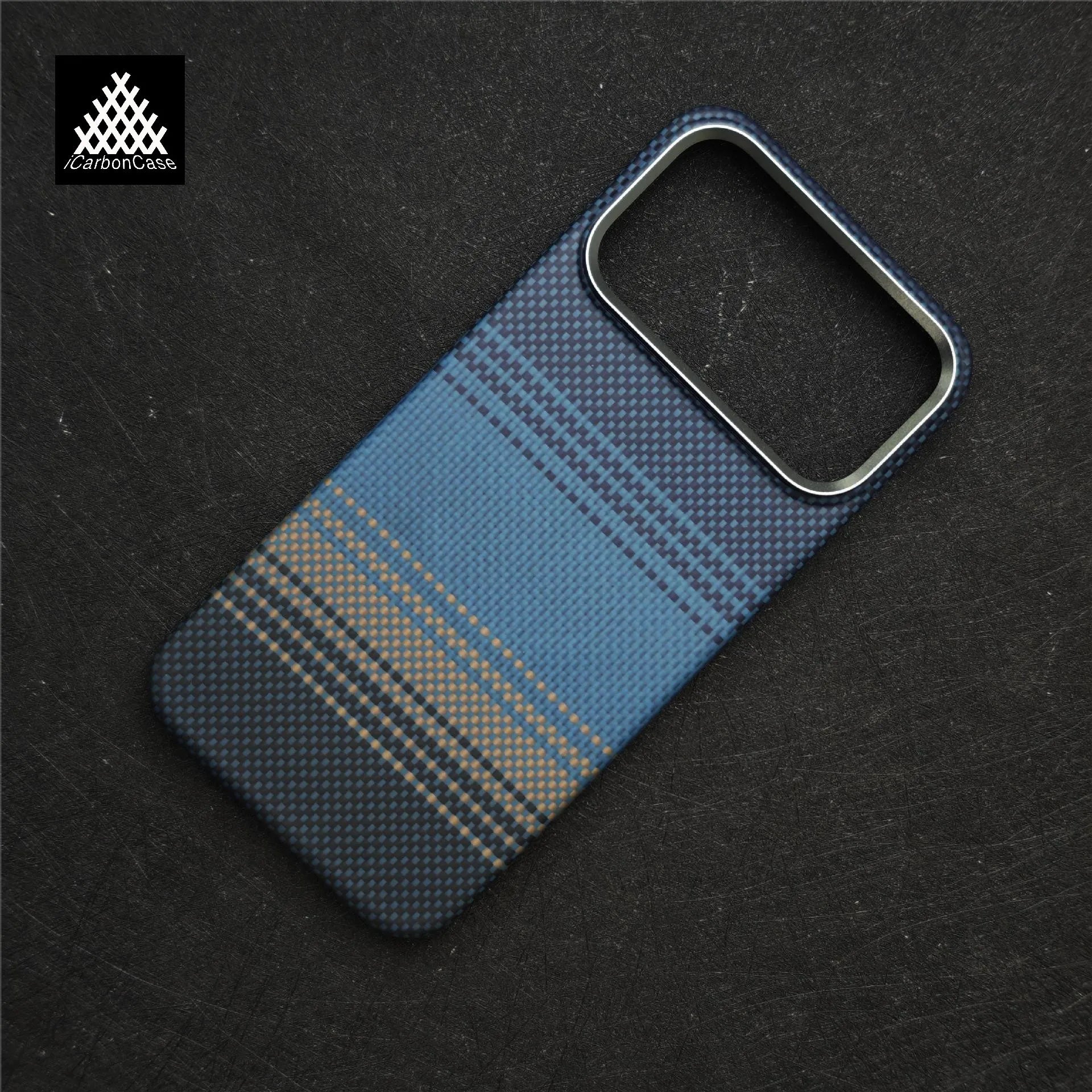 For iPhone 17 Pro Max 17 Air with Magsafe Magnetic Wireless Charging Real Kevlar Aramid Carbon Fiber Ultra thin Protective Case