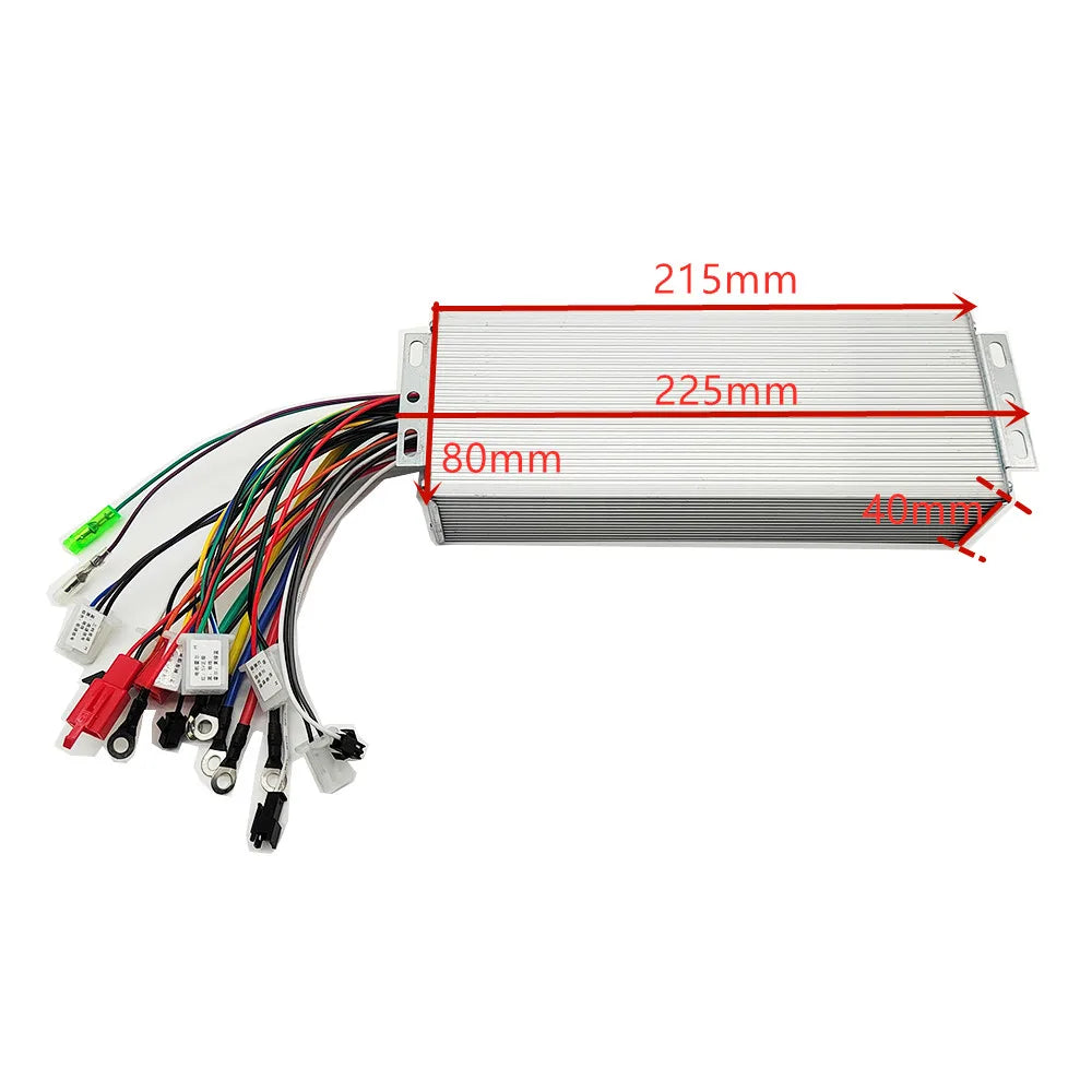 48V 60V 2000W Electric Scooter Brushless DC Motor Kit for E-Scooter E-Tricycle/ATV