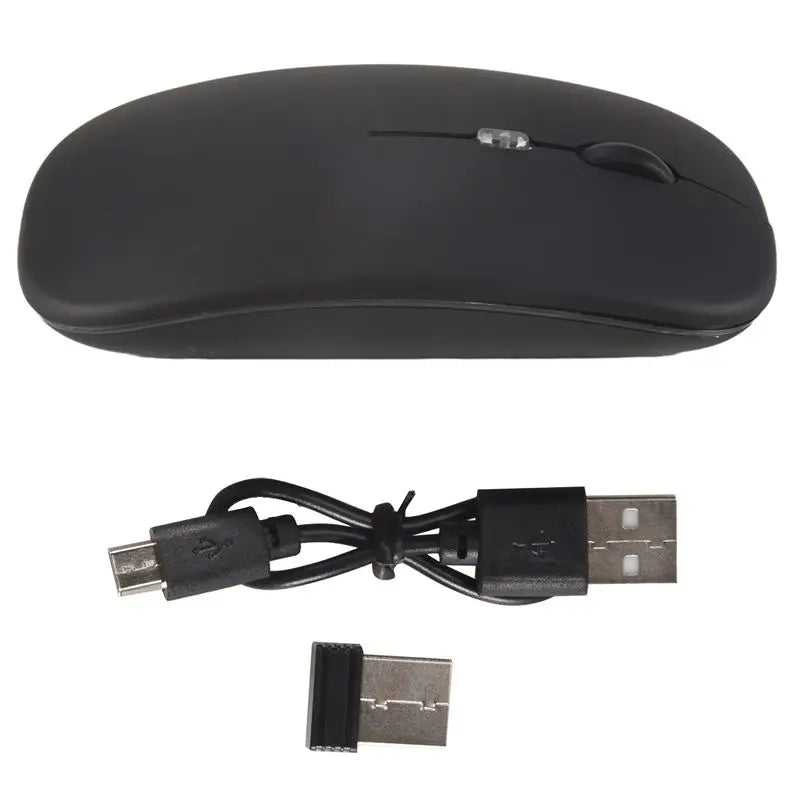 Hot Trend-Wireless Mouse Bluetooth 5.1 Rechargeable LED Silent Mouse USB Optical Ergonomic Gaming 2.4G Wireless Backlite