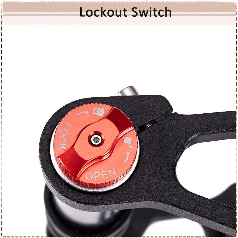 BUCKLOS Snow Fat Bike Fork 20*4.0 Inch / 26*4.0 Inch Air Suspension Fork Travel 180mm Double Shoulder E-Bike Fork Bicycle Parts