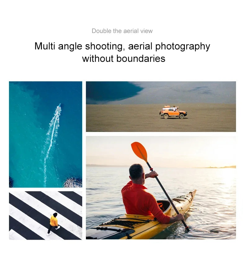 VIVO D16 Drone 8K Aerial HD Profesional Dual-camera Helicopter Optical Flow Positioning Avoidance Brushless Motor GPS Drone