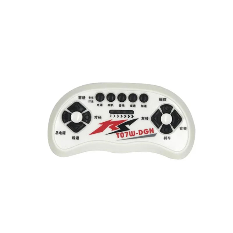 Children Electric Ride on Car KidsVehicle 2.4G Bluetooth Remote Control Transmitter Speed Control Brake Wireless Control Handle