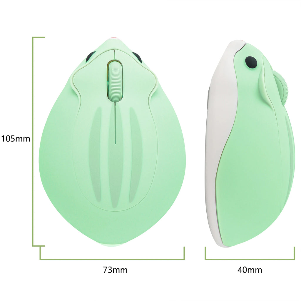Wireless 2.4G Mouse Cute Hamster Appearance Mause Mute Button Light Weight Portable Mice Compatible Office Use Kid' Toy