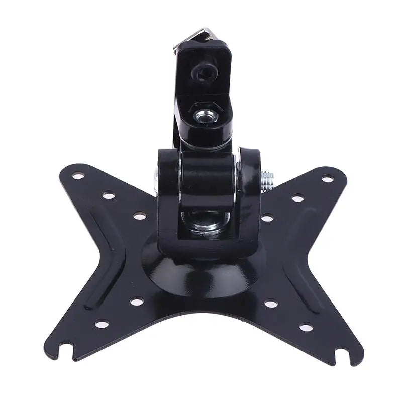 Wall-Mounted Gaming Monitor Bracket 2-Axis Adjustable Button Box Mount for Gaming Rigs Compatible with 50mm 75mm 100mm VESA